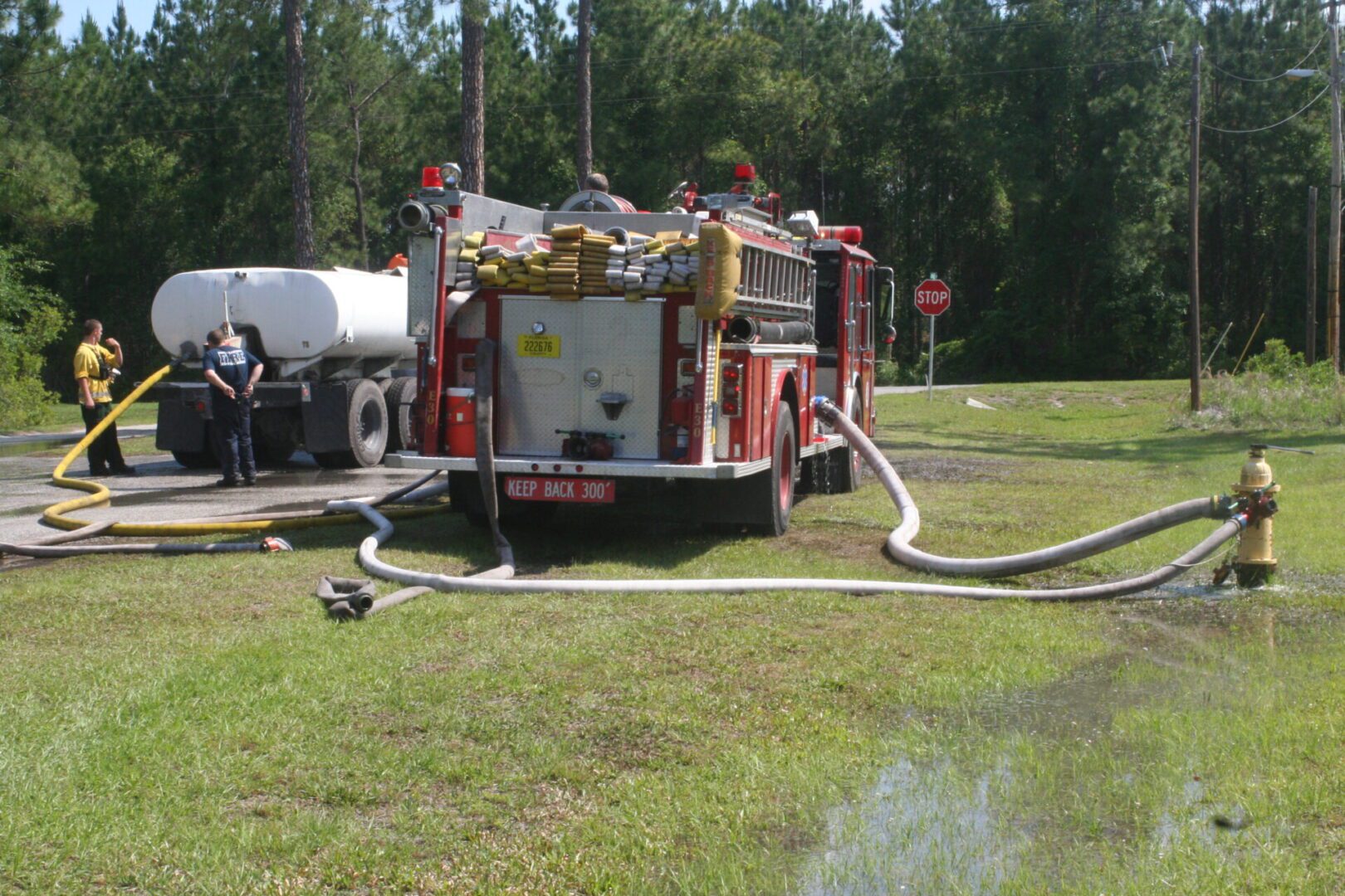 Bradford County commission approves grant application for fire tanker amid budget squeeze