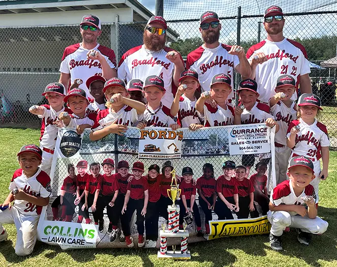 Photo: Bradford tee-ball all-stars barely miss district title