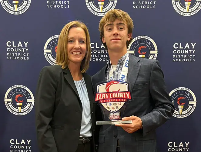 Thomas is Clay’s Male Three-Star Athlete of the Year