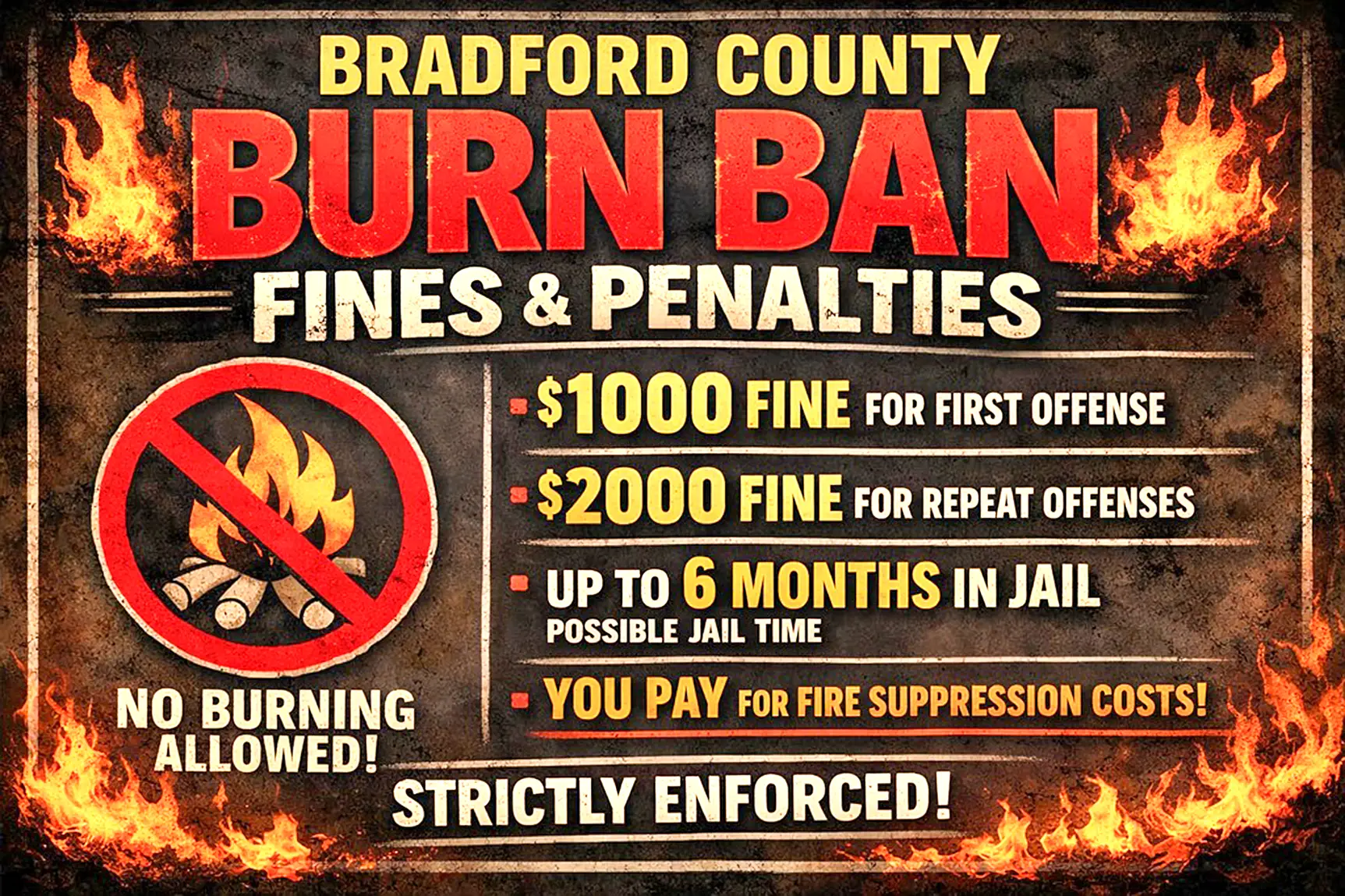 Commission eyes tighter outdoor burn rules after recent fire
