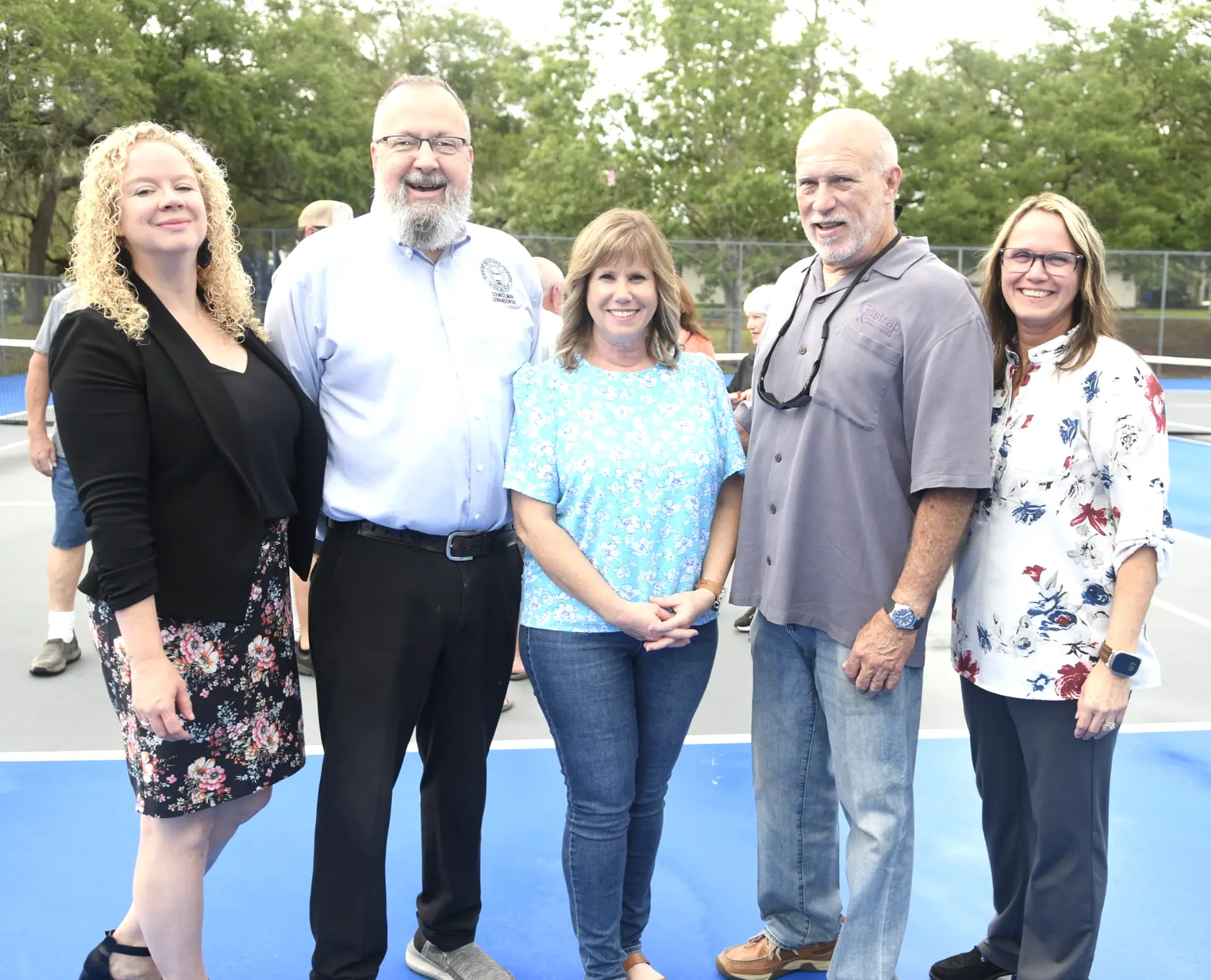 Keystone Heights dedicates refurbished tennis courts