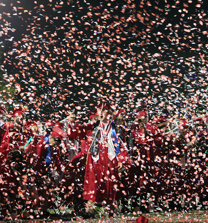 BHS graduation: Valedictorian Prescott encourages classmates to practice kindness