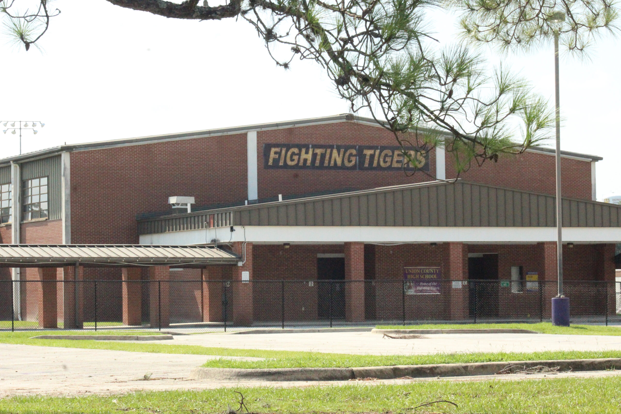 Lake Butler storm halts volleyball match, damages school property