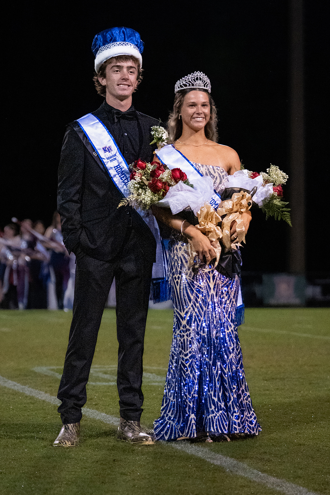 Thomas, Sanford crowned KHHS homecoming king and queen at Pow Wow