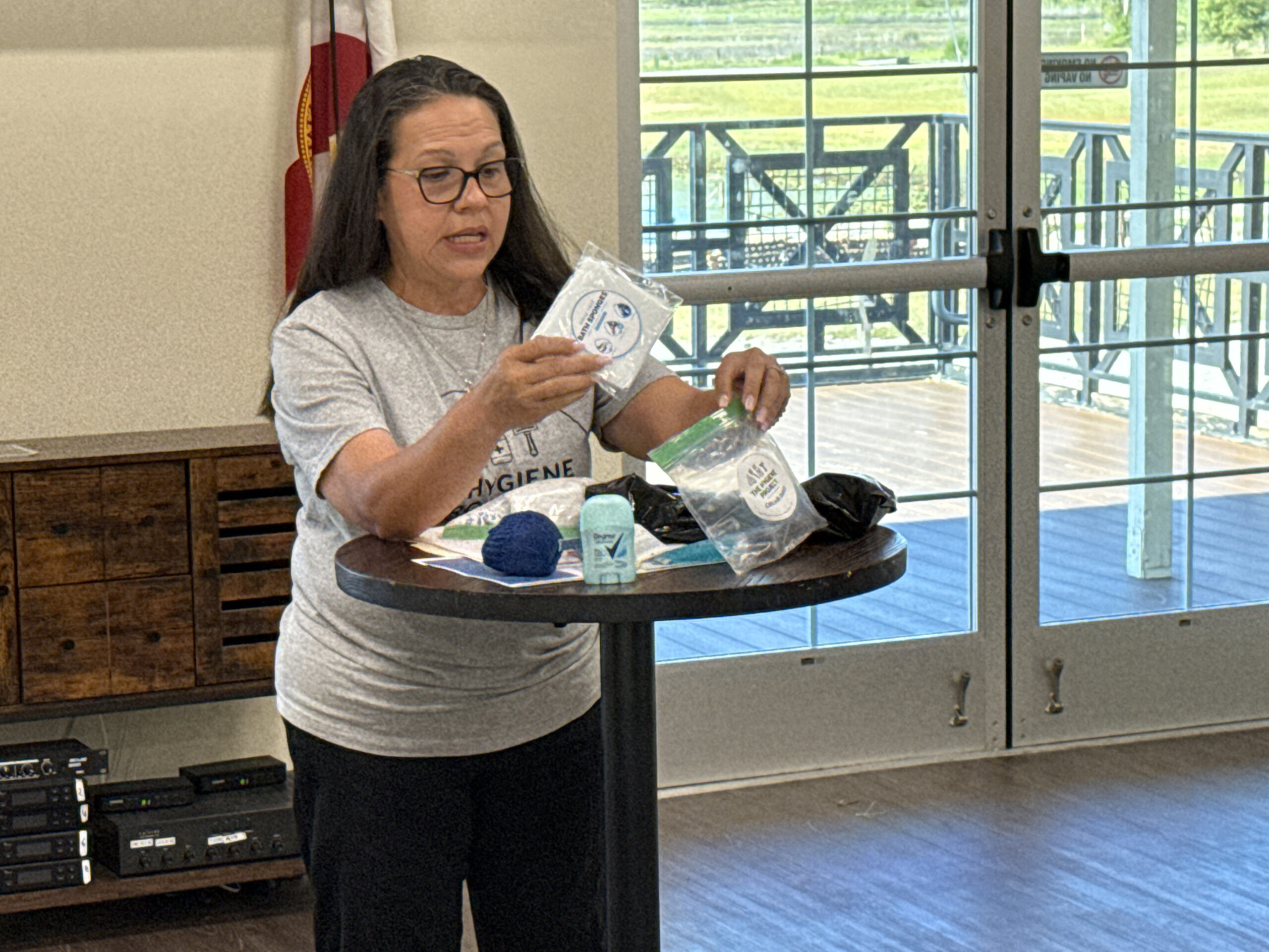 New Mission of the Dirt Road director shares her story — and a new project — with Keystone Heights Rotary