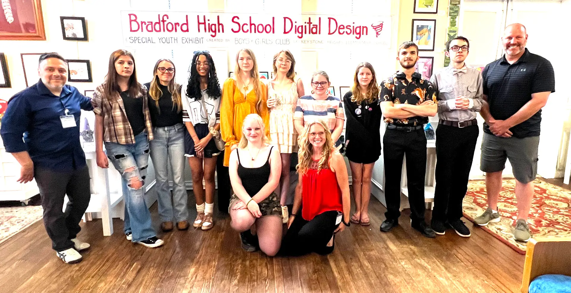 Student Art Showcased in Melrose
