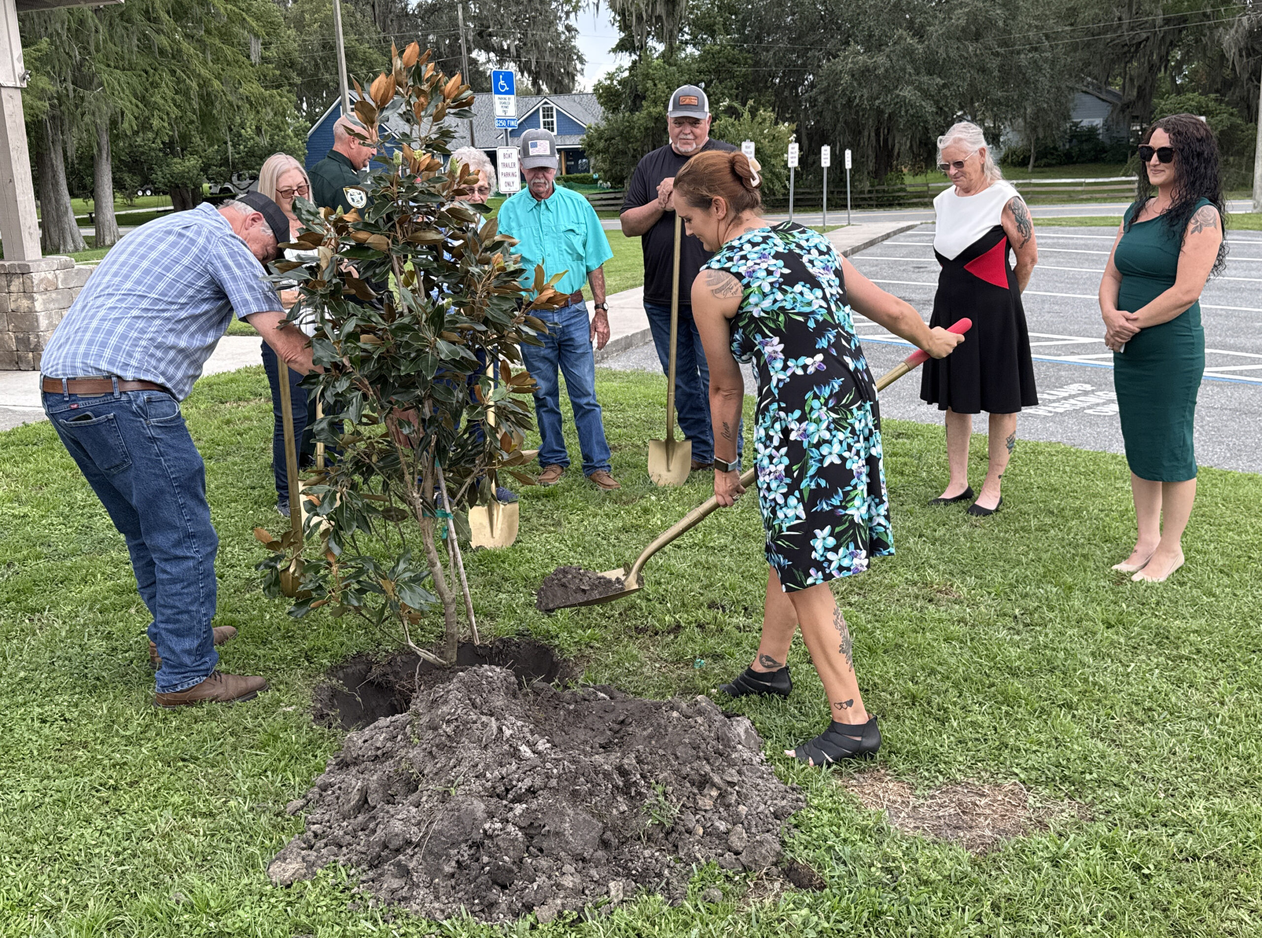 Memorial tree planted for fallen Union County deputies