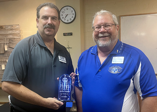 Heeder named Starke Kiwanian of the Year at banquet