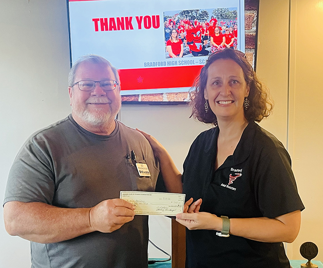Photo: Starke Kiwanis supports BHS band