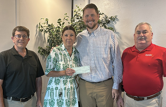 Photo: Starke Kiwanis gives to Community for Schools