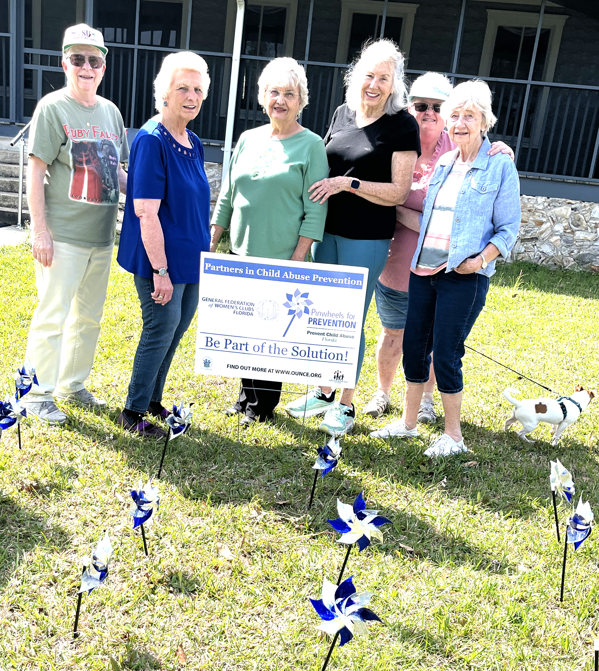 Lake Butler Woman’s Club promotes child abuse prevention