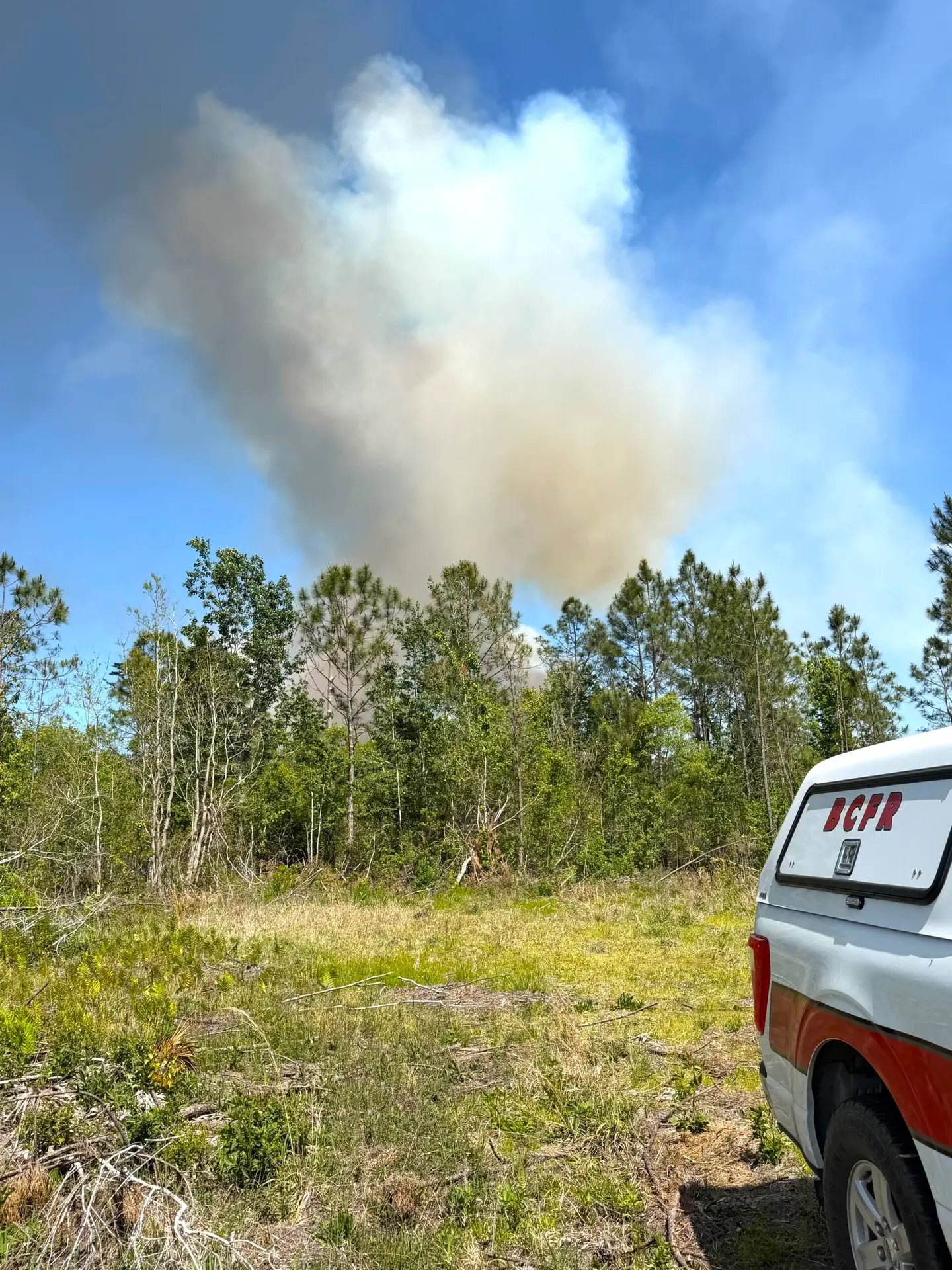 Bradford County Brush Fire impacts residents of Lawtey