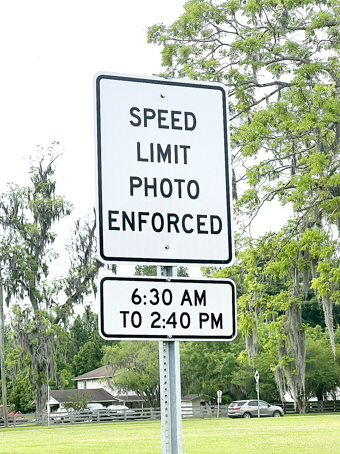Lawtey speed zone cameras slowing traffic
