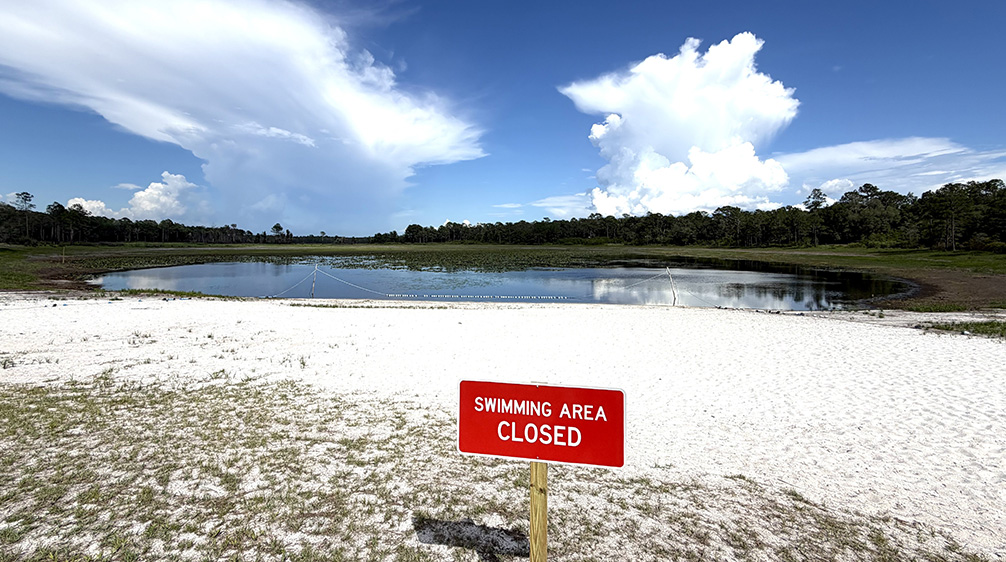 Drought forces closure of Gold Head lake to swimming
