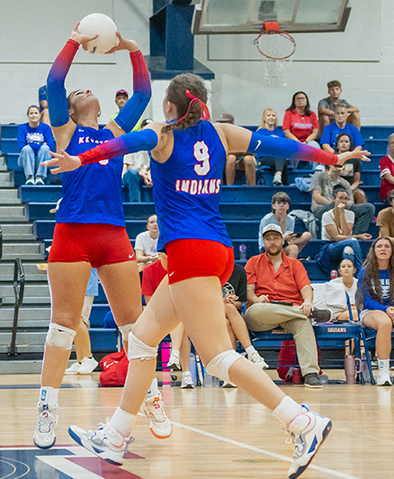 KHHS volleyball team’s winning streak ends