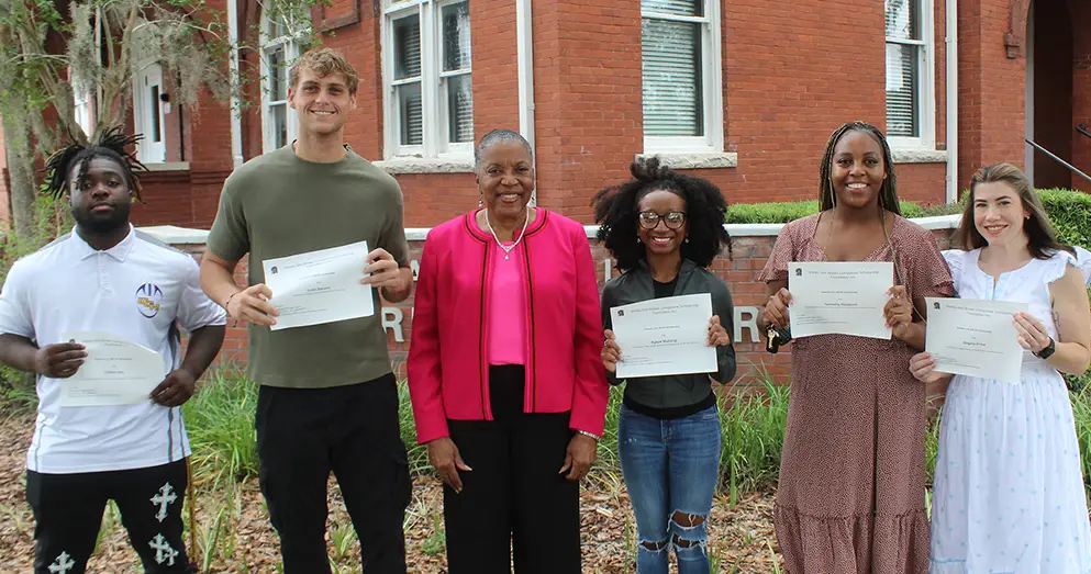 5 receive Shirley Ann Brown Livingstone Scholarships