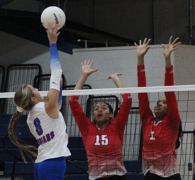 Indians advance in tournament off 3-0 win over Tornadoes