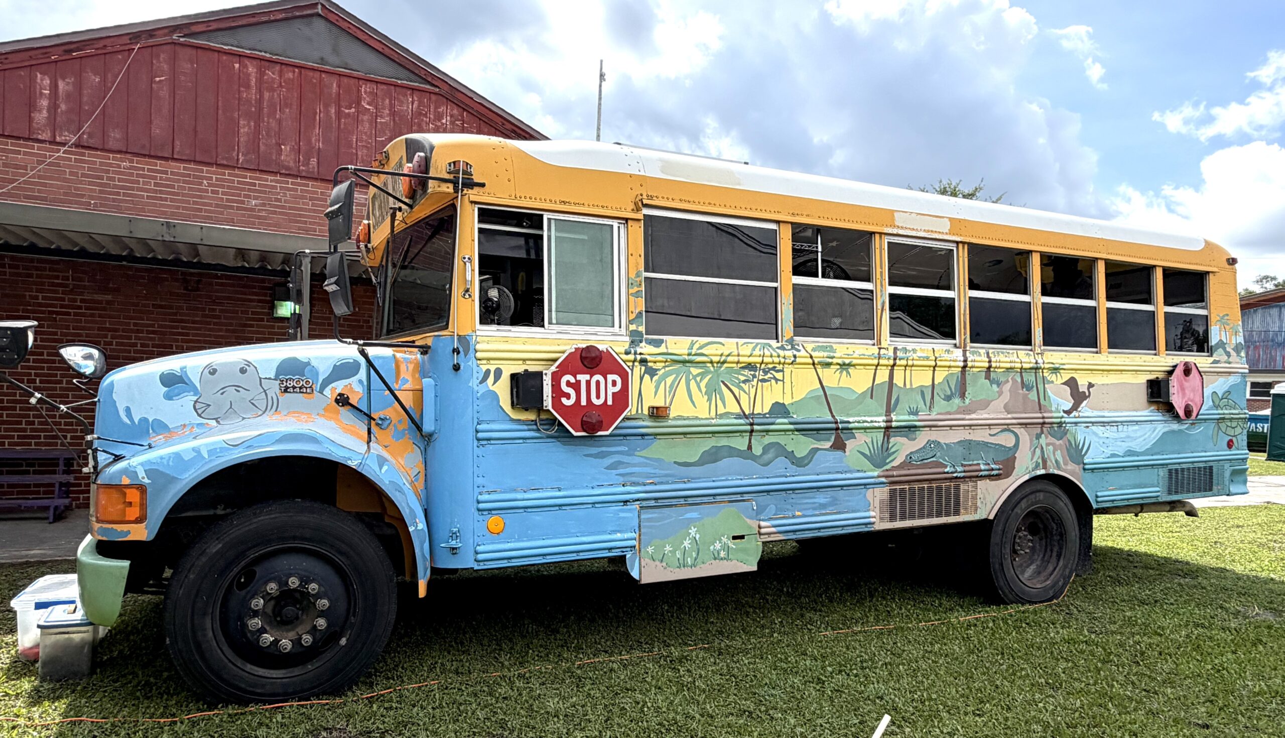 Science Bus inspires young minds at Starke summer camp
