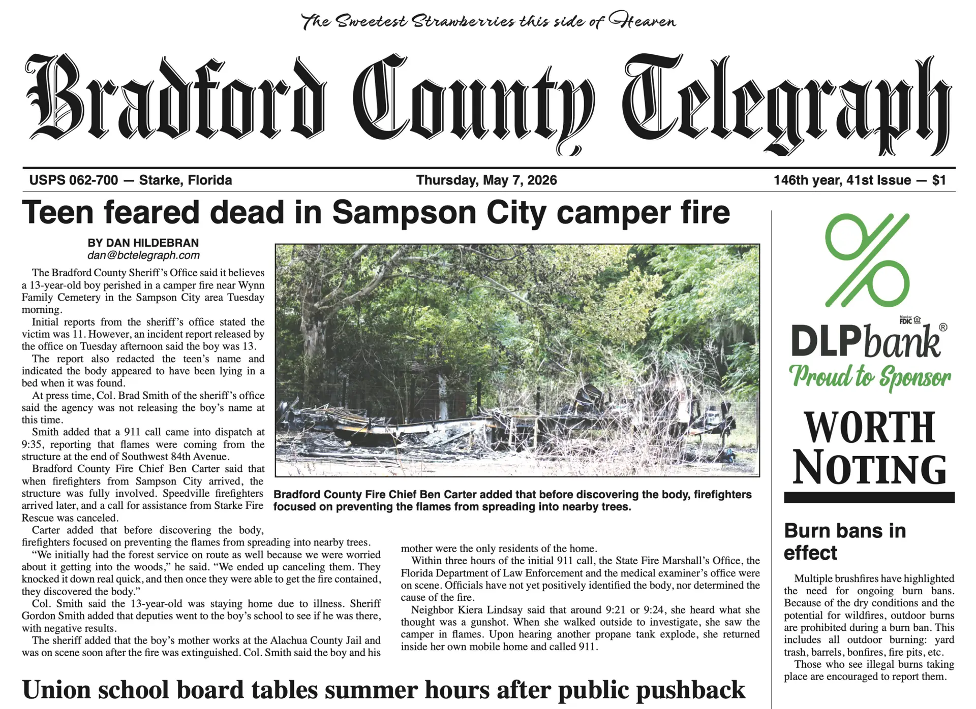 Telegraph-Times-Monitor for May 7, 2026