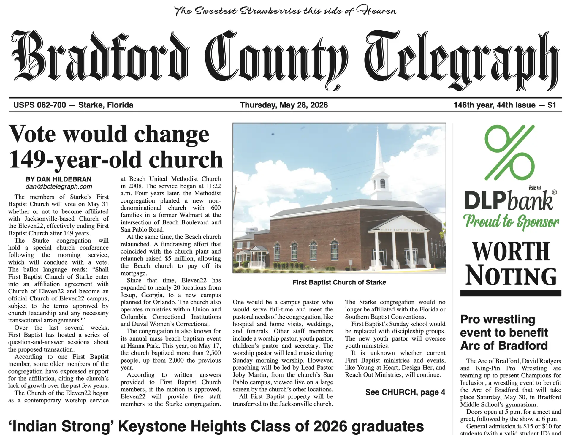 Telegraph-Times-Monitor for May 28, 2026