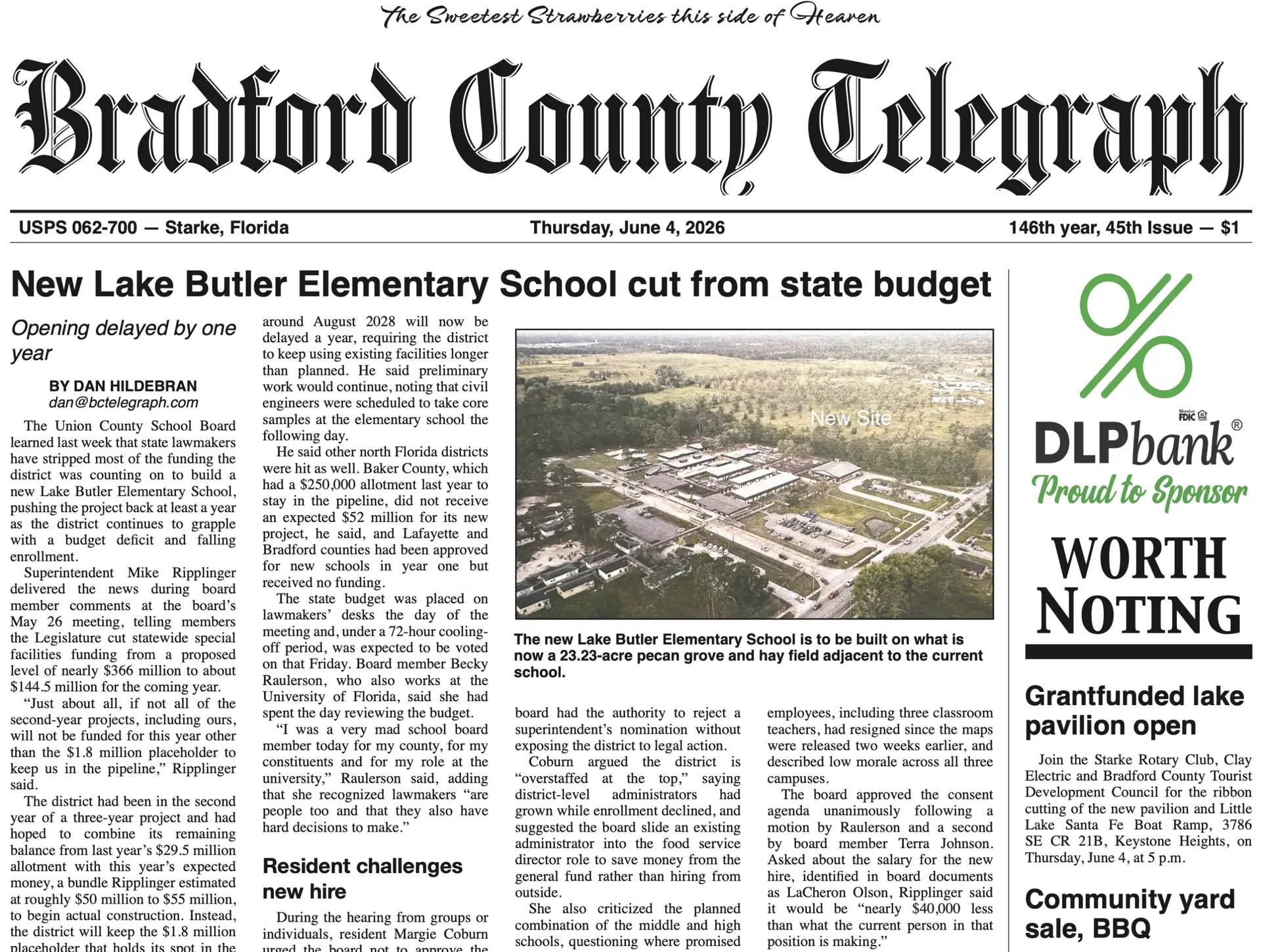 Telegraph-Times-Monitor for June 4, 2026