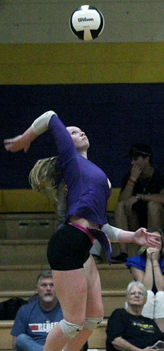 Tigers defeat Bell in volleyball