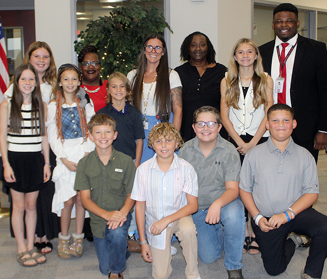 Bradford Elementary student council members ready to lead