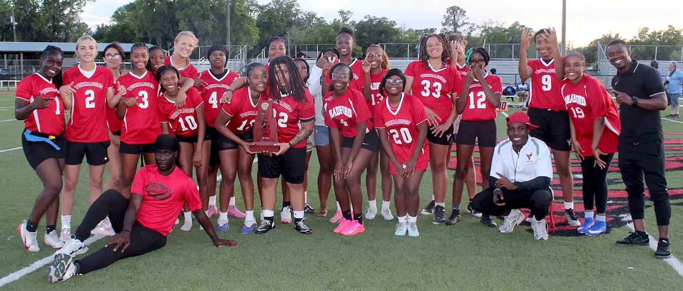 Tornadoes win 4th straight title in flag football