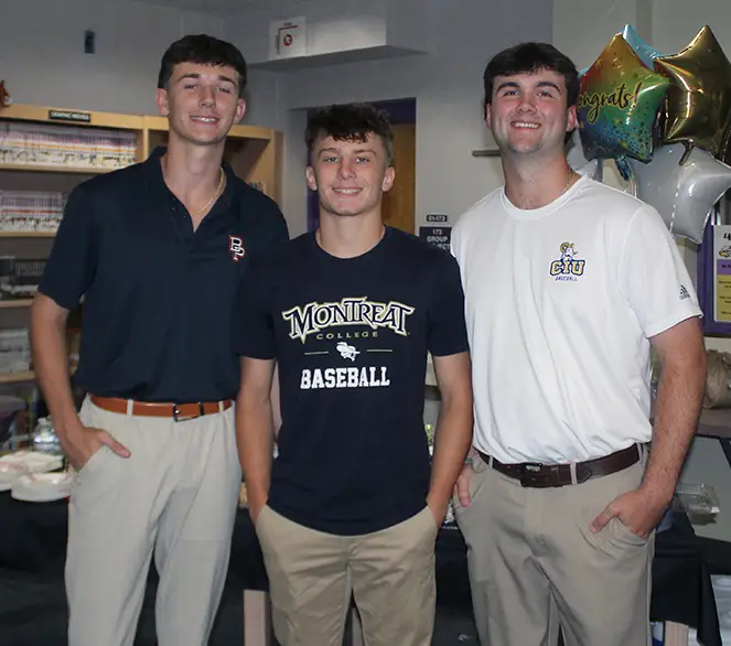 UCHS baseball program has another 3 college signees