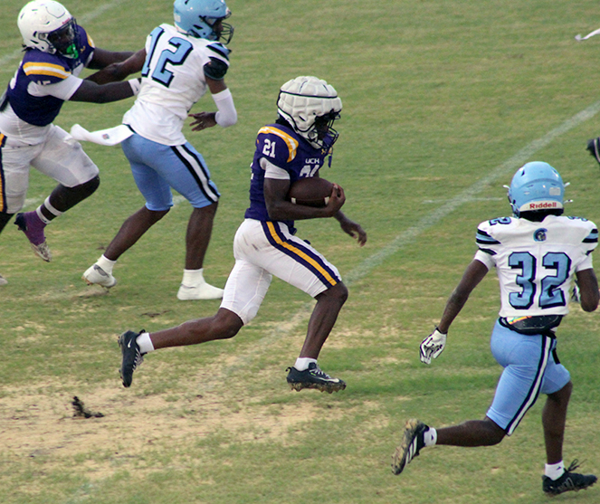 Tigers score 2 TDs in 4th to defeat Ribault 21-16